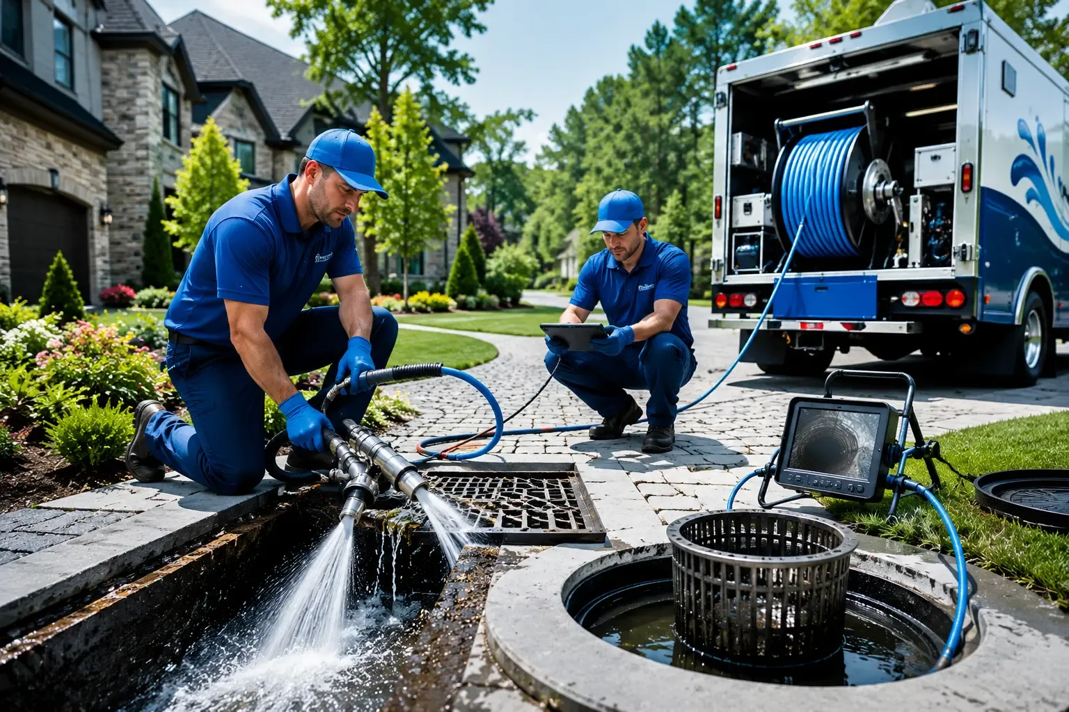 Local outdoor drain cleaning professionals in West Warwick, RI